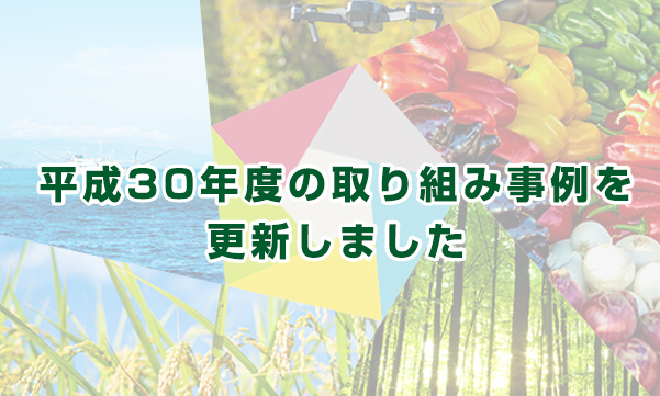 平成30年度の取り組み事例を更新しました